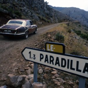 Paradilla de Gordón, near Leon. The newly-built road is yet to be numbered.