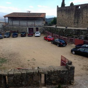 The bullring at San Martín del Castañar.