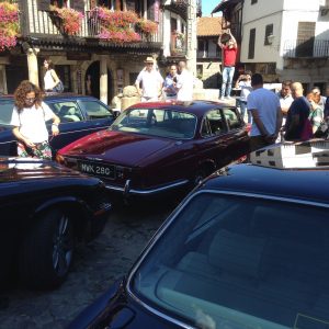 he Plaza Mayor of La Alberca.