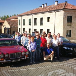 The tour group - organisation was thanks to Raúl Gasco Casaos (kneeling).